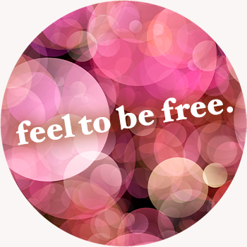 feel to be free klein rosa